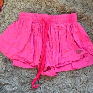 Keiki Kona neon pink shorts
